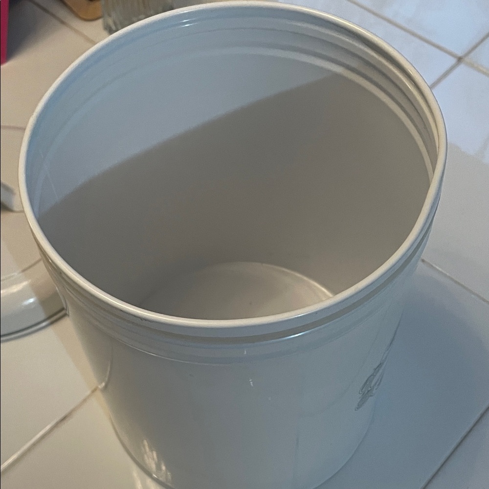 White Storage Canister - Picture 2 of 6
